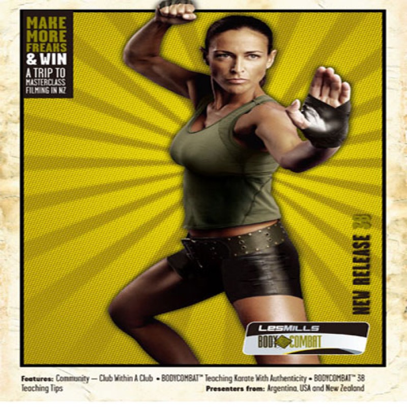 BODYCOMBAT 38 DVD, CD,& Choreo Notes body combat 38